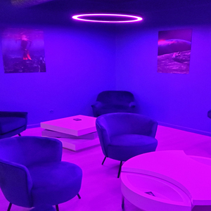RGB DMX-Steuerung Aluminium-LED-Ring-Wandlicht einfaches LED-Profil-Kreislaufer für Büro, Hotel, Laden - Product Image 5