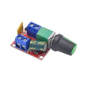 Mini 5A <strong>PWM</strong> Max 90W <strong>DC</strong> <strong>Motor</strong> <strong>Speed</strong> <strong>Controller</strong> Module 3V 6V 12V 24V 35V <strong>Speed</strong> Control Switch LED Dimmer - Product Image 2