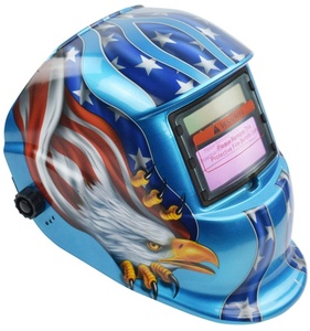 Tùy chỉnh đề can hàn thiết bị an toàn Hàn khuôn mặt lá chắn năng lượng mặt trời Powered Hàn Mũ bảo hiểm với Auto thẫm màu Lọc - Product Image 6