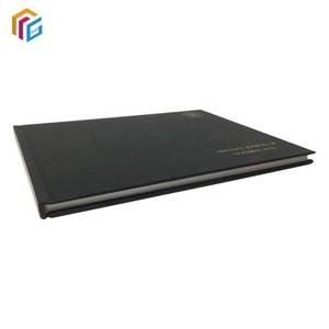 Funeral Guest <strong>Book</strong> With Picture Pocket Gold Embossed Hardcover Memory Celebration of Life Sign in <strong>Book</strong> - Product Image 5