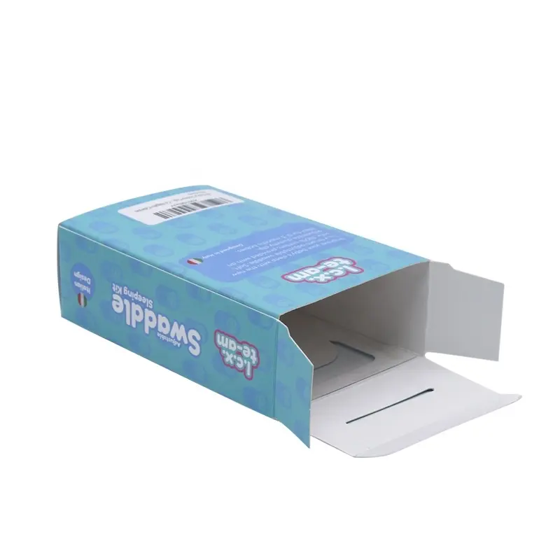 Atacado personalizado impressão lentes de contato caixa de papel embalagem