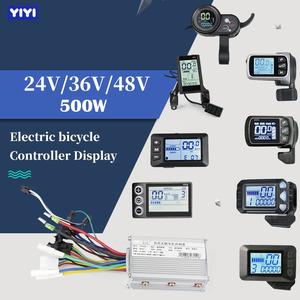 500 W E-Bike-Controller mit Anzeige elektrisches Fahrrad bürstenloser Controller Umbausatz für Motorräder