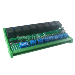 DC 12V/24V 4-16CH Módulo de relé de bus de campo CAN, RS485 Modbus RTU PLC IO, placa de expansión, entrada Digital NPN/PNP, controlador CAN - Product Image 2