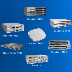 Mới ban đầu cho <span class=keywords><strong>Cisco</strong></span> chất xúc tác c9200 c9300 C1200 c1300 Mạng Thiết bị chuyển mạch với 24/48 cổng PoE sẵn sàng để tàu - Product Image 1