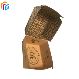 Özel Logo baskı sıcak gıda Take Away ambalaj kağıt suşi ambalaj Tuck Roll End kilit beyaz kutu toptan - Product Image 5