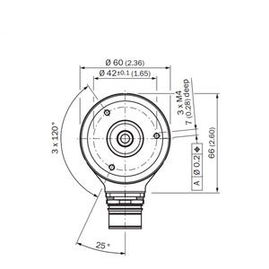 ATM60-A1A12x12 Perfect Replacement for Sick Totary SSI <strong>Encoder</strong> ATM60 Absolute <strong>Encoder</strong> - Product Image 2