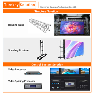 Ngoài trời hệ thống hoàn chỉnh cho p3.91 4K cho thuê Màn hình hiển thị LED Video tấm Tường cho buổi hòa nhạc sân khấu nền đồ họa hoạt hình - Product Image 4