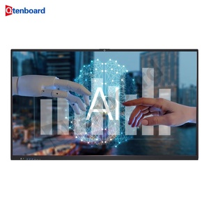 Qten board Interact Boards Klassen zimmer 4k Lcd Touch Monitore Interaktive Boards Bildschirm Smart Interactive Whiteboard für E-Learning - Product Image 1