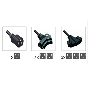 Außen dimmer für Lichterketten, kabellose Fernbedienung Dimmer 50Ft Abstand Auto Off Switch Timer für LED oder Glühlampe - Product Image 2