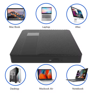 USB 3.0 &amp; Type-C Portable <strong>CD</strong>-<strong>ROM</strong> DVD +/-RW Player External <strong>CD</strong> DVD Burner Optical Drive for Laptop &amp; Desktop <strong>PC</strong> - Product Image 4