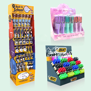 Holidaypac Custom Retail Shop Cardboard Book <strong>Display</strong> Rack Pen <strong>Counter</strong> <strong>Display</strong> Stationery <strong>Paper</strong> <strong>Hook</strong> <strong>Display</strong> - Product Image 4