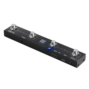 M-VAVE MIDIフットコントローラーペダルワイヤレス接続有線接続コントロール4ボタン - Product Image 4