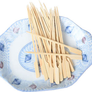 Que tre 6 inch dùng cho cocktail, 100 que xiên thịt xiên nướng, que xiên dẹt rộng dùng cho nướng BBQ, đồ khai vị - Product Image 2