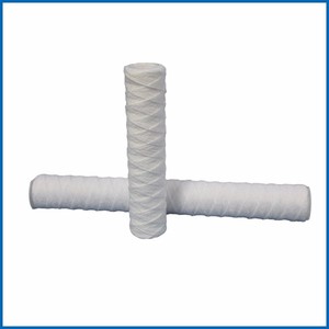 Cartucho de filtro de fibra de vidrio PP 10 20 30 40 pulgadas para filtración de sedimentos de 5 micras y 10 micras de buena calidad - Product Image 2