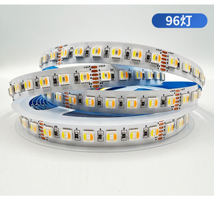 רצועת תאורה לד באיכות גבוהה 10 מ""מ 12 מ""מ רוחב 19.2W/m 5050 12v 24v 5 ב-<span class=keywords><strong>1</strong></span> <span class=keywords><strong>led</strong></span> קלטת rgbw <span class=keywords><strong>led</strong></span> קלטת