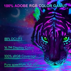 17.3 "ポータブル4K IPSコンピュータースクリーンモニター内蔵スピーカー3840*2160 100% RGB旅行オフィス用PCラップトップ付き - Product Image 3
