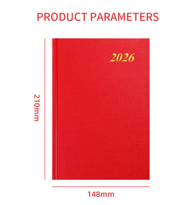 สมุดแพลนเนอร์สมุดวางแผน2026 2026 - December 2026ผ้าลินินปกแข็ง2026ตารางเวลารายสัปดาห์และรายเดือน - Product Image 3