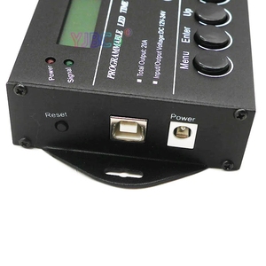Zeit programmier barer RGB-LED-Controller TC420 TC421 DC12V/24V 5 Kanäle 20A Common Anode WiFi Programmier barer LED-Streifen dimmer - Product Image 5