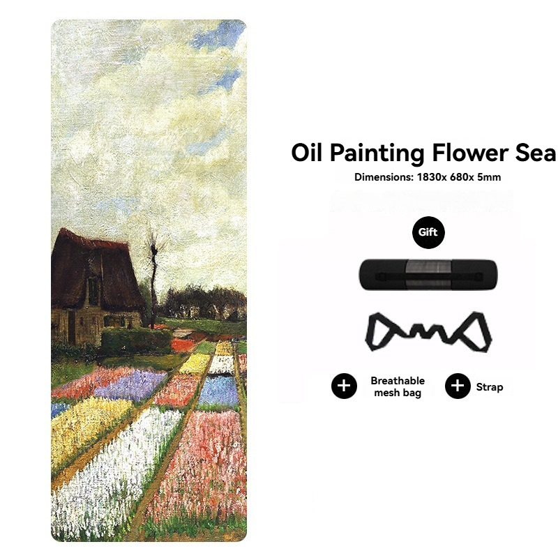 Oil Painting Flower Field