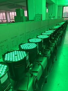ไฟเวทีแบบแบน DMX LED 180W 54*3W RGBW 4ในซูม1ไฟปาร์ตี้พร้อมไฟเอฟเฟ็กต์ KTV - Product Image 6
