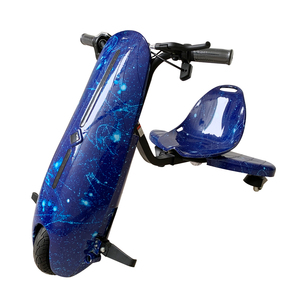 Alucard en elektrikli sürüklenme araba çocuk üç tekerlekli elektrikli scooter ile koltuk 8 inç ön lastik BT fonksiyonu - Product Image 2