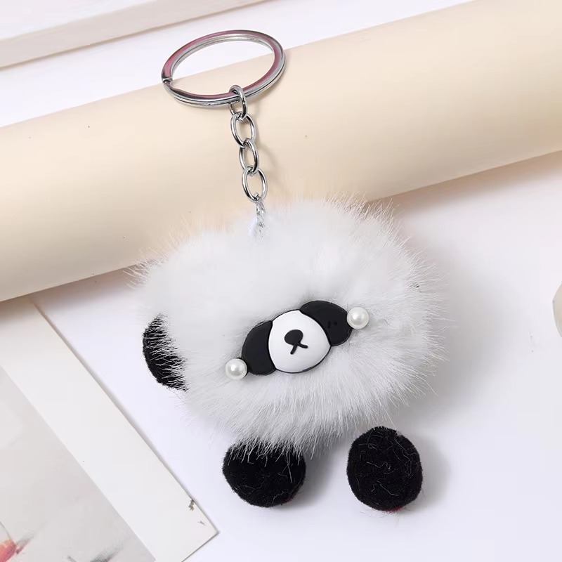 Black-and-white pearl bear