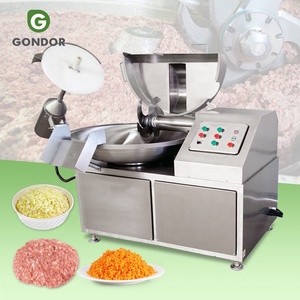เครื่องตัด80L 125L 60L ขนาดเล็กเครื่องตัดเนื้อไส้กรอกผักเครื่องสับชาม - Product Image 1