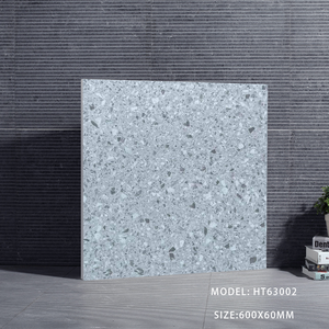 Hiện Đại Mộc mạc terrazzo Matt 600x600 mét gạch lát sàn hấp thụ nước thấp vườn chống trượt gốm cho biệt thự và điểm nhấn - Product Image 1