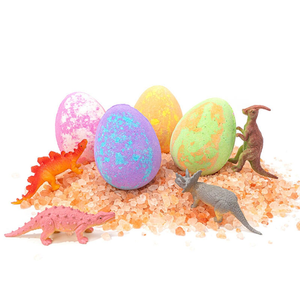 Tất cả tự nhiên khủng long trứng hình hương liệu lãng mạn bathbomb thư giãn khủng long tắm bom với bất ngờ bên trong - Product Image 4