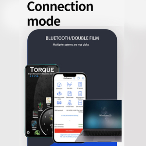 OBD Mini ELM327 OBD2 Bluetooth Scanner automatico OBDII 2 Auto olmo Tester 327 strumento diagnostico per Android Windows IOS
