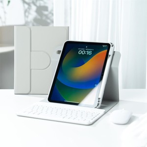 เคสใสกันกระแทกตั้งได้360มีช่องใส่ดินสอพร้อมคีย์บอร์ดสำหรับ Apple iPad 7 8 9 10 Air 4 5 Pro 11นิ้ว - Product Image 5