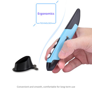 OEM Mini Wireless Optical Pen Mouse 2.4G 1600 <strong>DPI</strong> 4 Button USB Ergonomic with LED Backlit Factory Direct - Product Image 3