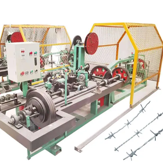 Máquina para fabricar alambre de púas, torsión tradicional, peso de alambre de púas