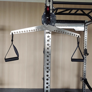 Pull-Down ekleri, 8-Level delik ayarlanabilir, spor salonu için kablo ekleri, çift veya tek egzersiz kolları ile uyumlu - Product Image 2