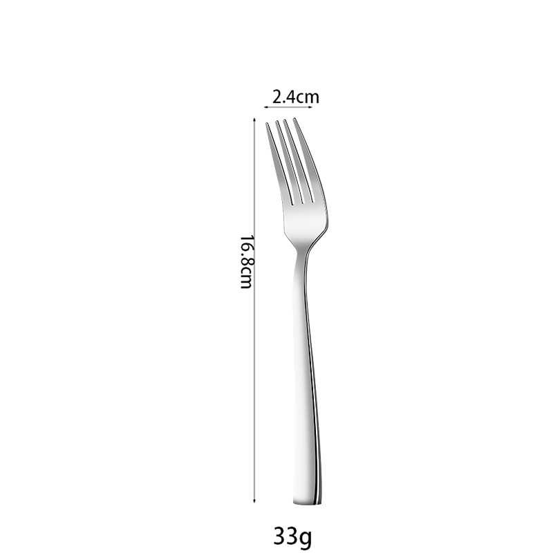 Silver dessert fork