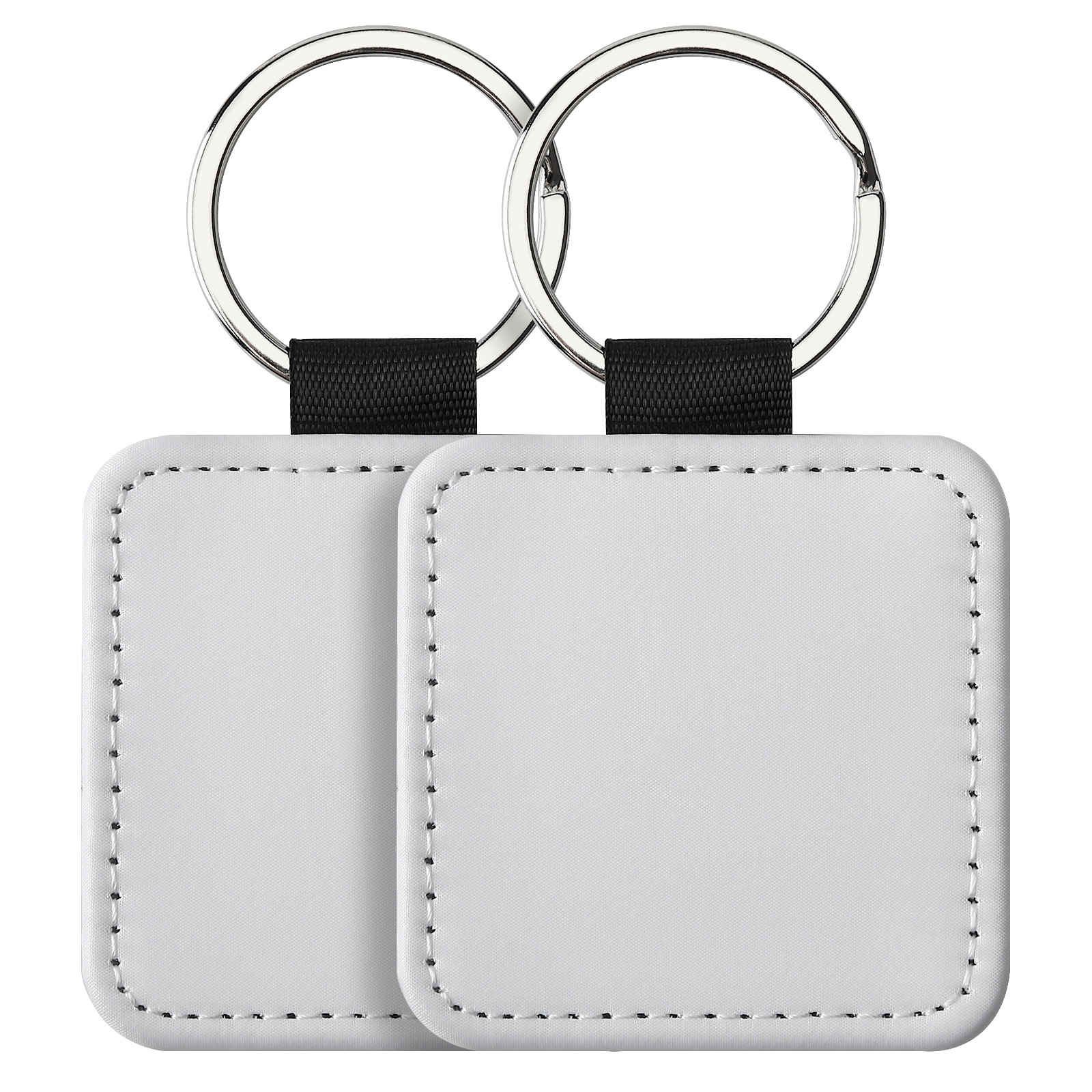 colorful Double white Square 5 cm in size