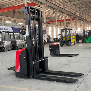 Camión apilador hidráulico de 1,5 toneladas totalmente eléctrico, fuente de alimentación Manual, carretillas elevadoras de descarga de carga de paletas usadas nuevas