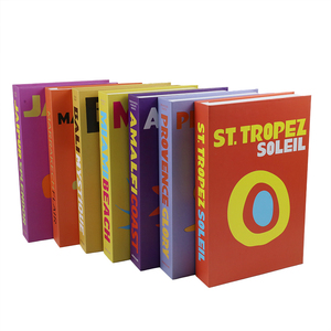 Foldable Designer <strong>Book</strong> Boxes Luxury Empty Openable Fake <strong>Books</strong> Dummy Decor Home Ibiza Bohemia Decorative <strong>Book</strong> <strong>Lively</strong> Style - Product Image 4