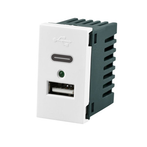 USB Type-C電源ソケットスイッチソケット部品1ギャングスイッチ部品 - Product Image 1