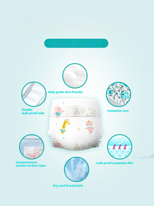 Oem Fraldas Couche Bebe En Gros Descartavel Sweety Baby Disposable Diaper Pant Nappies Pampering Baby Diapers for Children