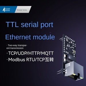 Telekomünikasyon ürünleri için tcp/ip veri şeffaf iletişim RJ45 ağ portu ile TTL seri Port Ethernet modülü - Product Image 3