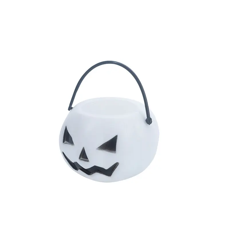 Pp 2024 recién llegado FIESTA DE Halloween personalizado portátil Tote Pot Halloween Candy Bucket