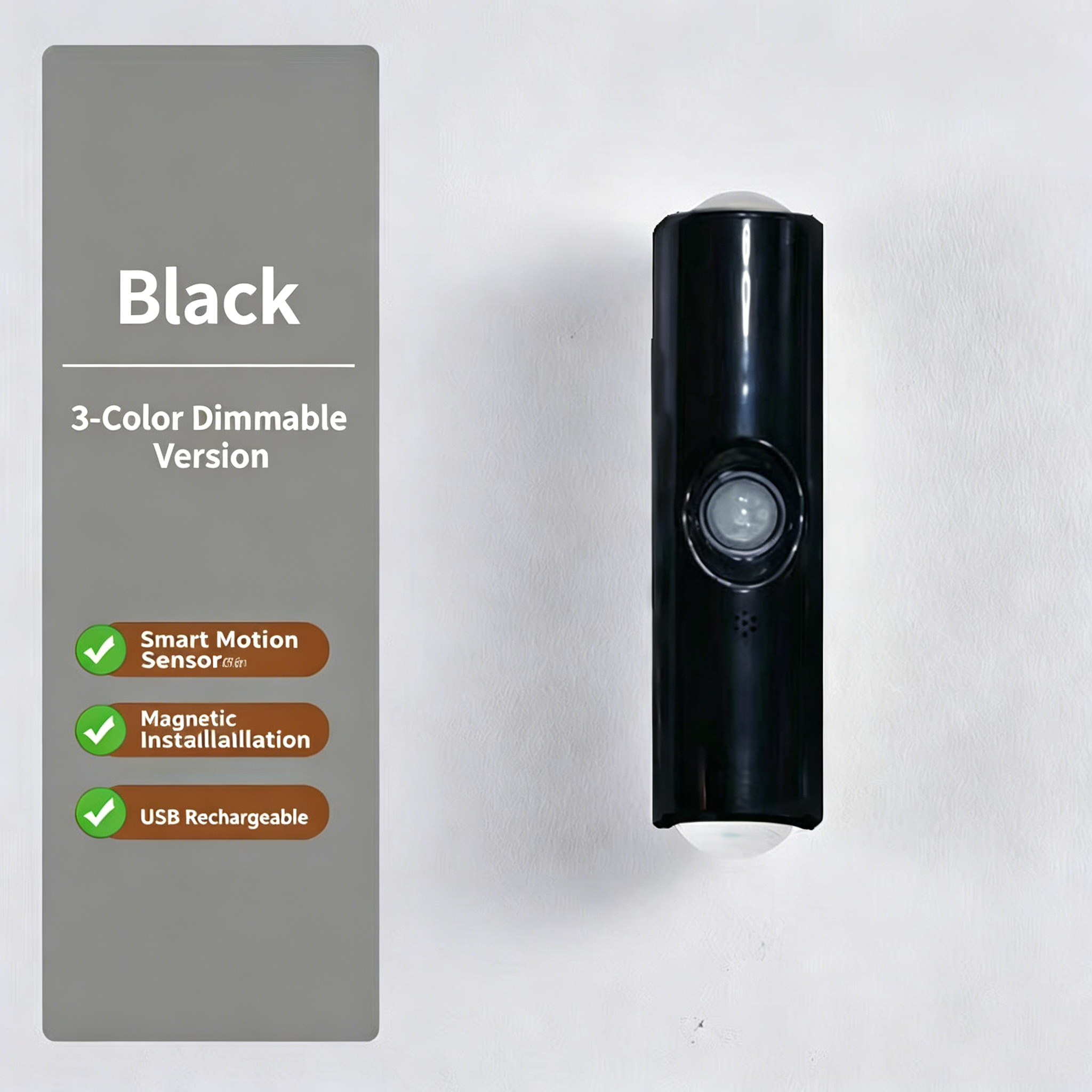Black-3Color Dimmable