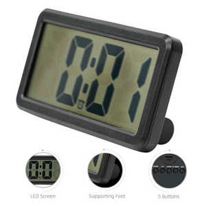 Logo personalizzato grande LCD ad alta definizione orologio LCD orologio interno camera da letto orologio digitale orologio sveglia intelligente per i bambini - Product Image 4