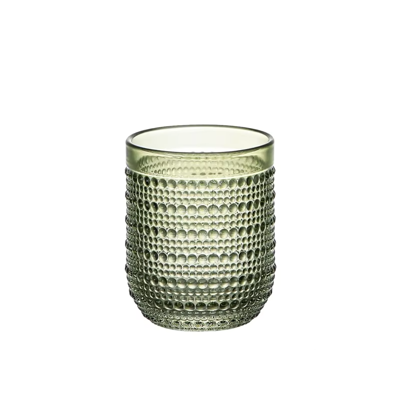 Tasse goutte de pluie verte