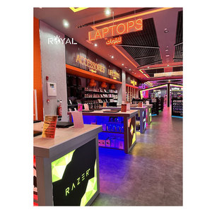 Gaming Computer Shop Design Shop Diseño de mesa de mostrador para mostrar el portátil - Product Image 1