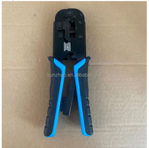 Multi-Functional Plier <strong>EZ</strong> Cat5e Cat6 Cat7 Ethernet Cut and Wire Stripper Pass Through <strong>Network</strong> Cable RJ45 Connector Crimping Tool - Product Image 5
