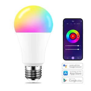 屋内色変更可能RGBLED電球7W9WE27 Tuya wifiBluetoothスマート電球APPコントロール - Product Image 4
