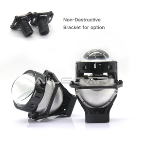 Fabrika fiyat 3 inç KLD30 LED projektör Lens 46W/56W 6 + 3 cips araba far projektör ile çift reflektör bardaklar - Product Image 2