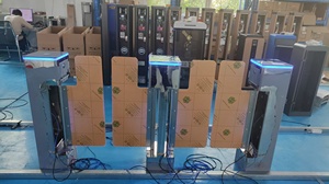 Tornello elettrico ad alta sicurezza del portone della barriera dell'oscillazione con il sistema di controllo automatico avanzato di riconoscimento di fronte di RFID - Product Image 4